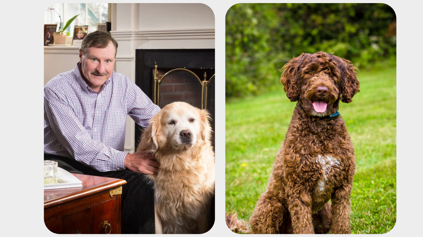 Invisible Fence® Founder John Purtell and dogs